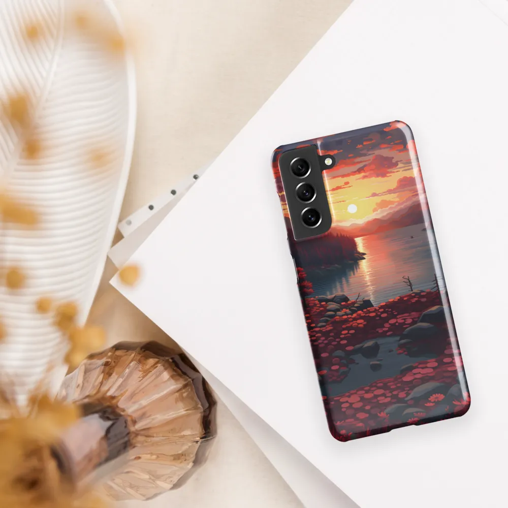 Serenity at Dusk | Phone Case |  S21 | Snap Case | Glossy