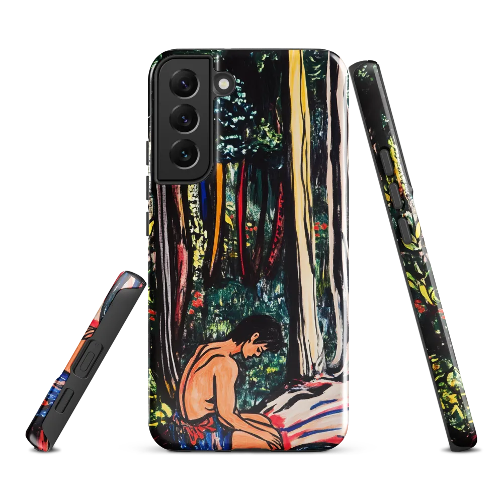 Contemplation in Nature | Phone Case |  S22 Plus | Tough Case | Glossy