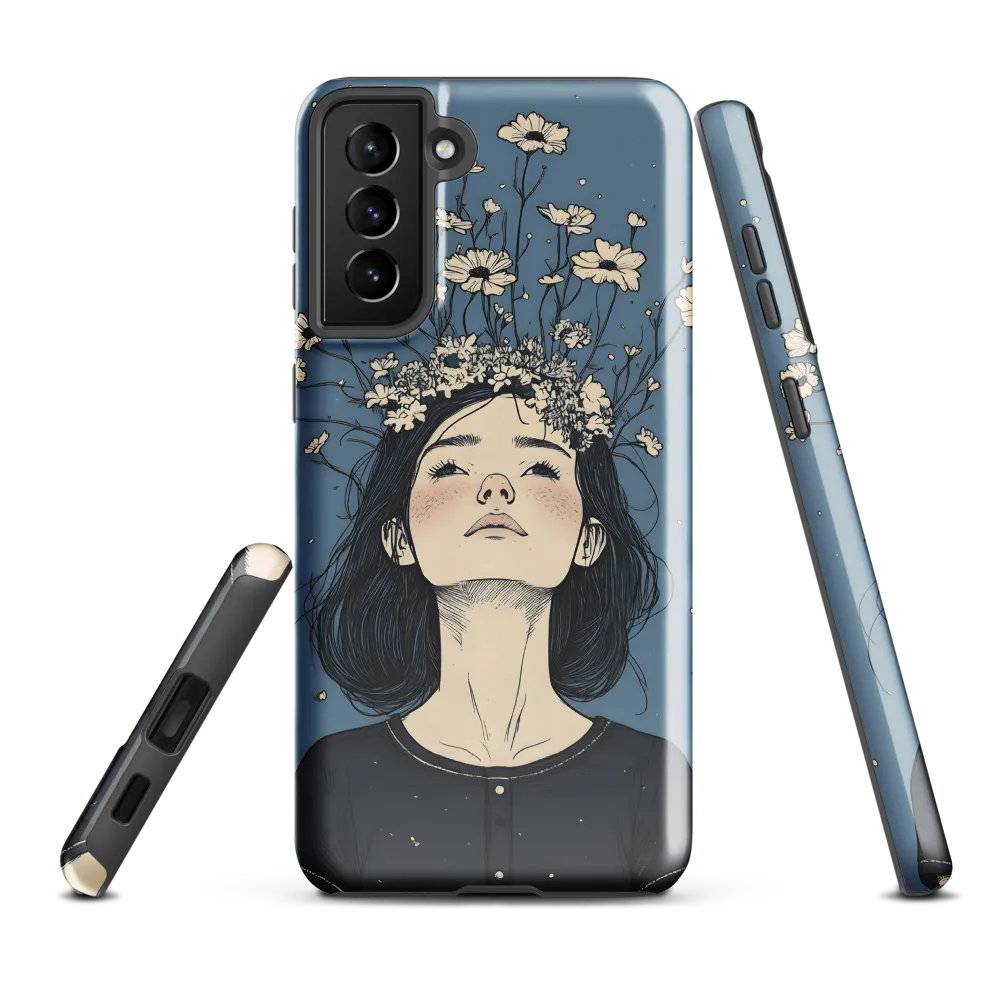 Floral Serenity: A Portrait of Tranquility