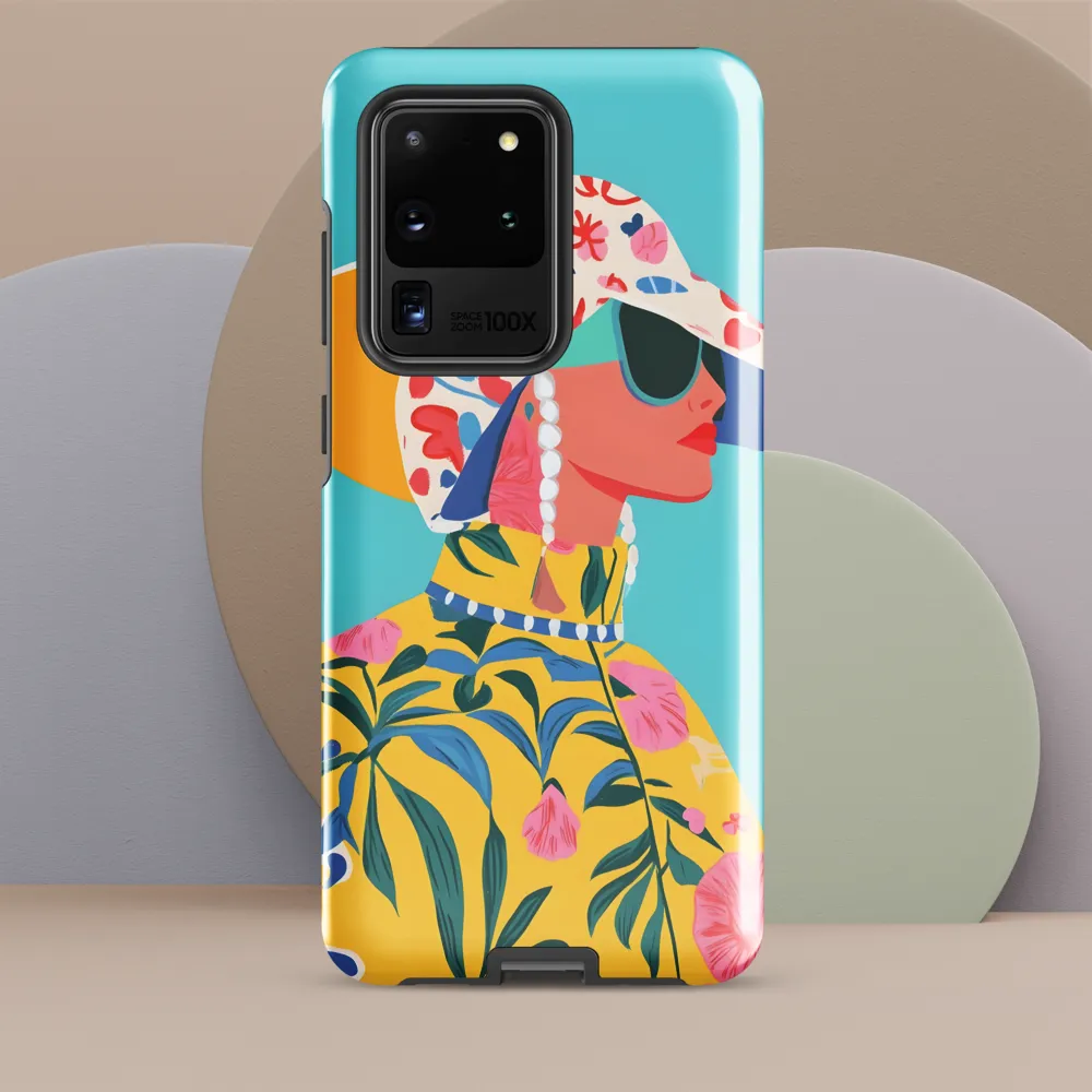 Tropical Confidence: A Fashion Portrait