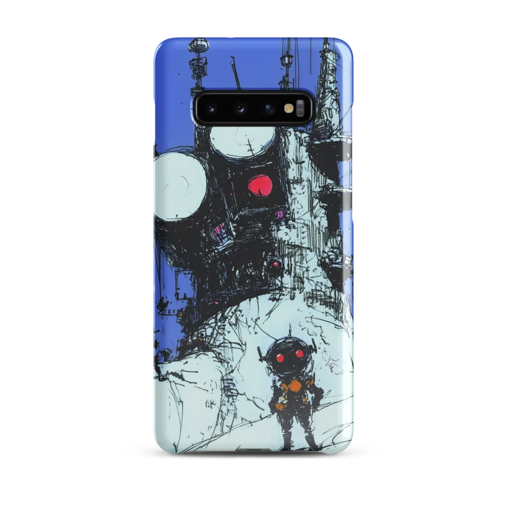 Echoes of a Futuristic Frontier | Phone Case |  S10 Plus | Snap Case | Glossy