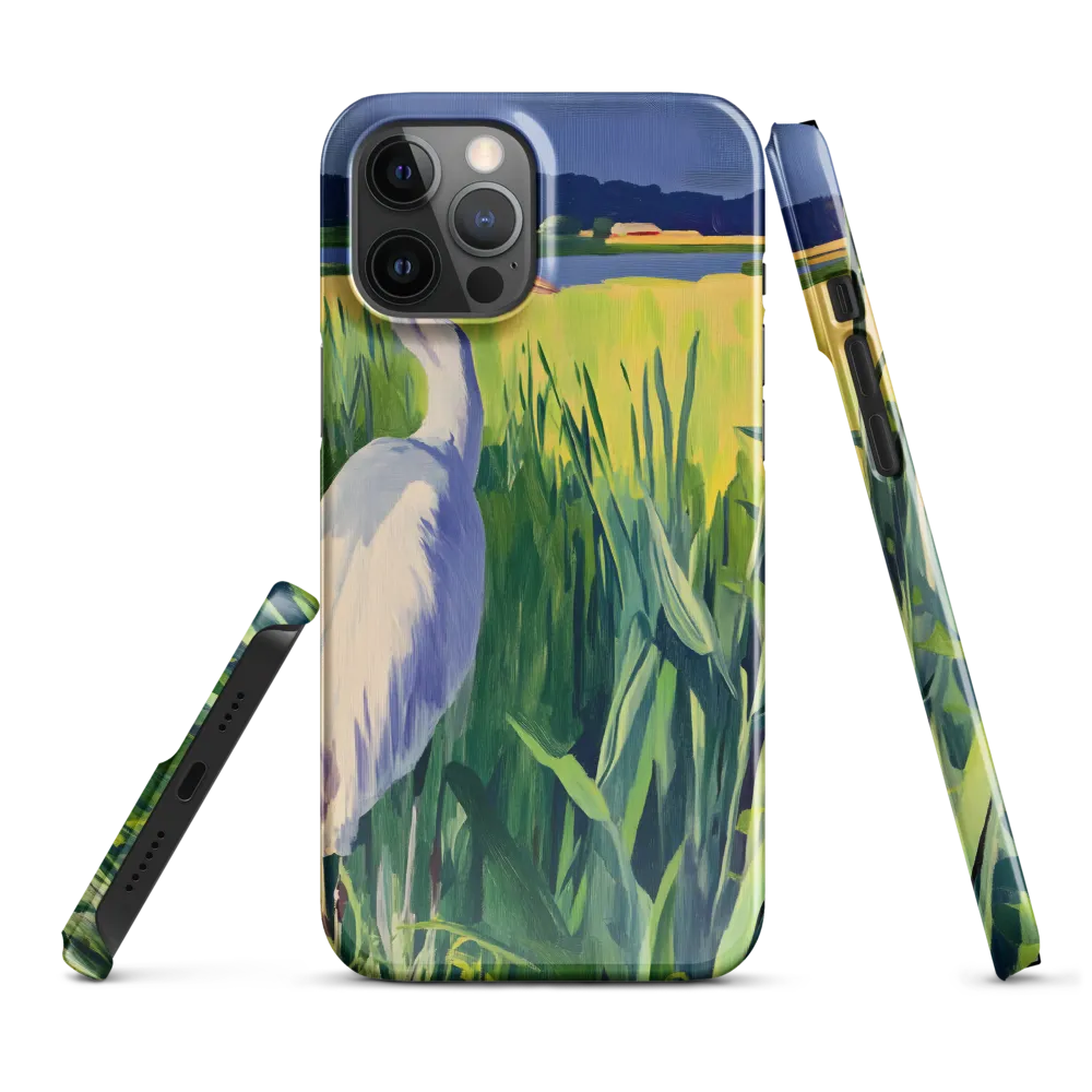 Graceful Presence: The Heron in the Meadow