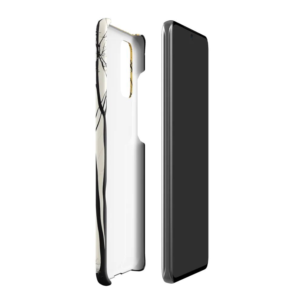 Silhouetted Serenity | Phone Case |  S20 Plus | Snap Case | Matte