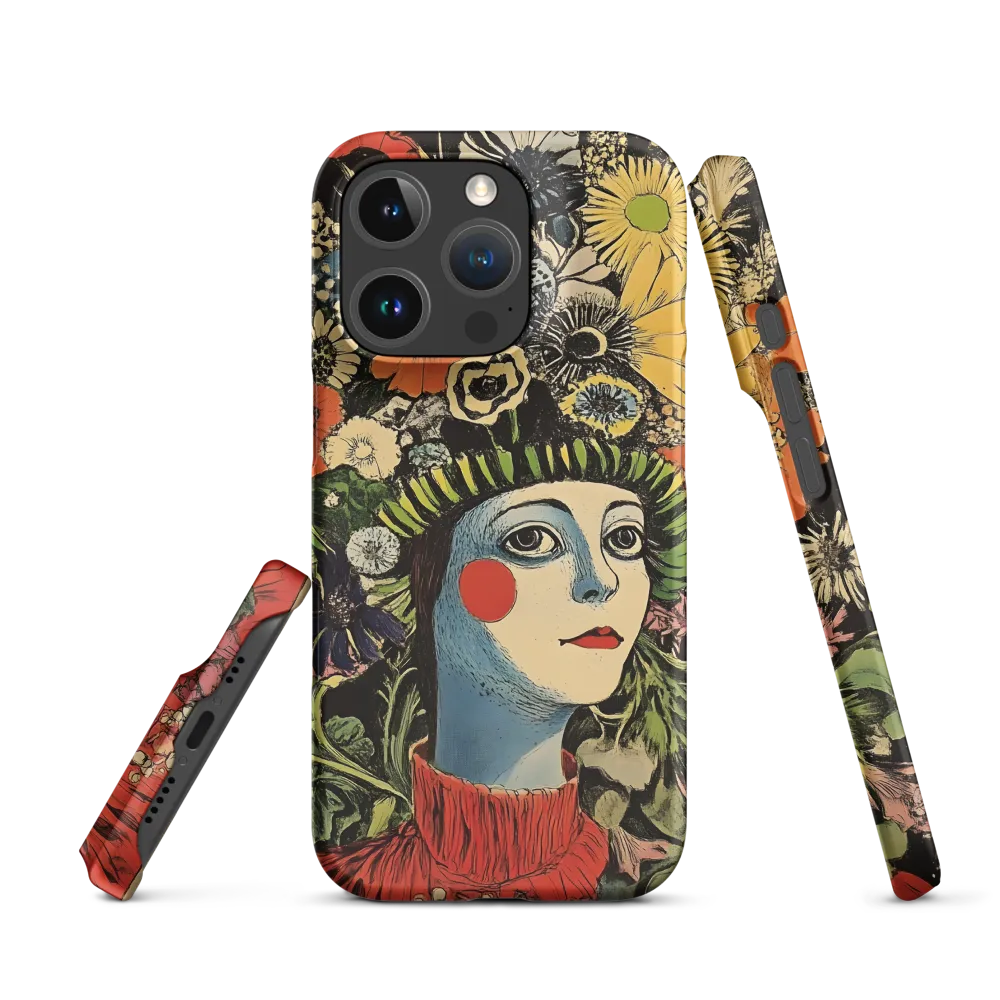 Floral Whimsy: A Portrait of Nature's Embrace