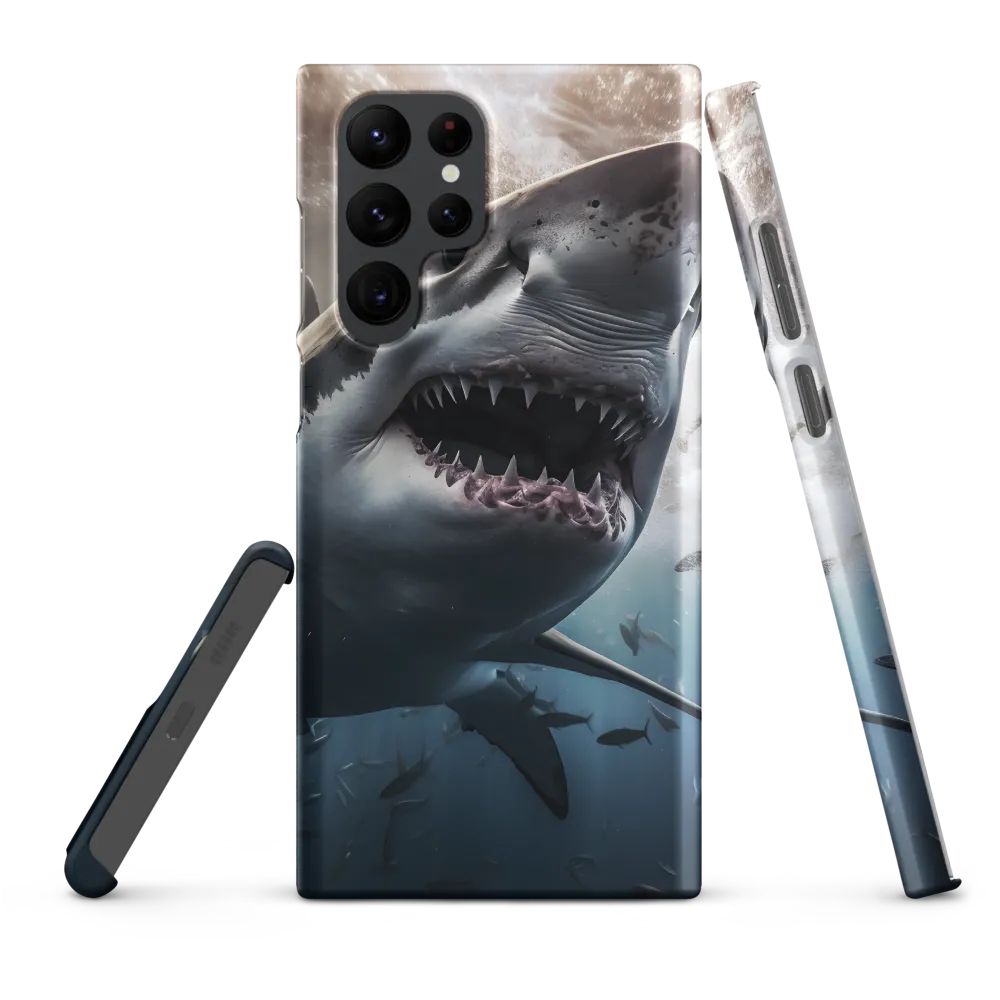 The Apex Predator: An Underwater Encounter | Phone Case |  S22 Ultra | Snap Case | Matte