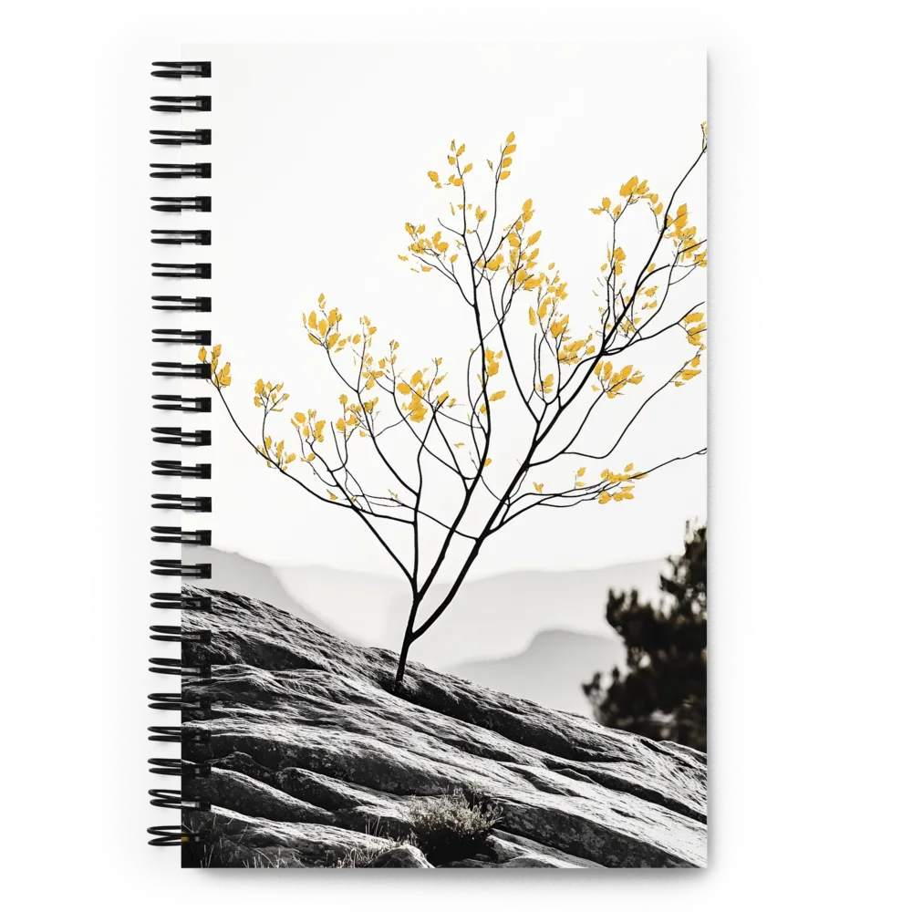 Resilience in Solitude | Spiral Notebook