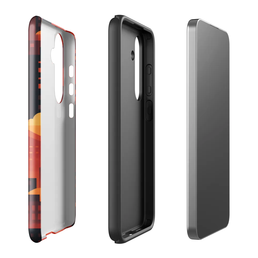 Radiance of the Urban Horizon | Phone Case |  S24 Plus | Tough Case | Glossy