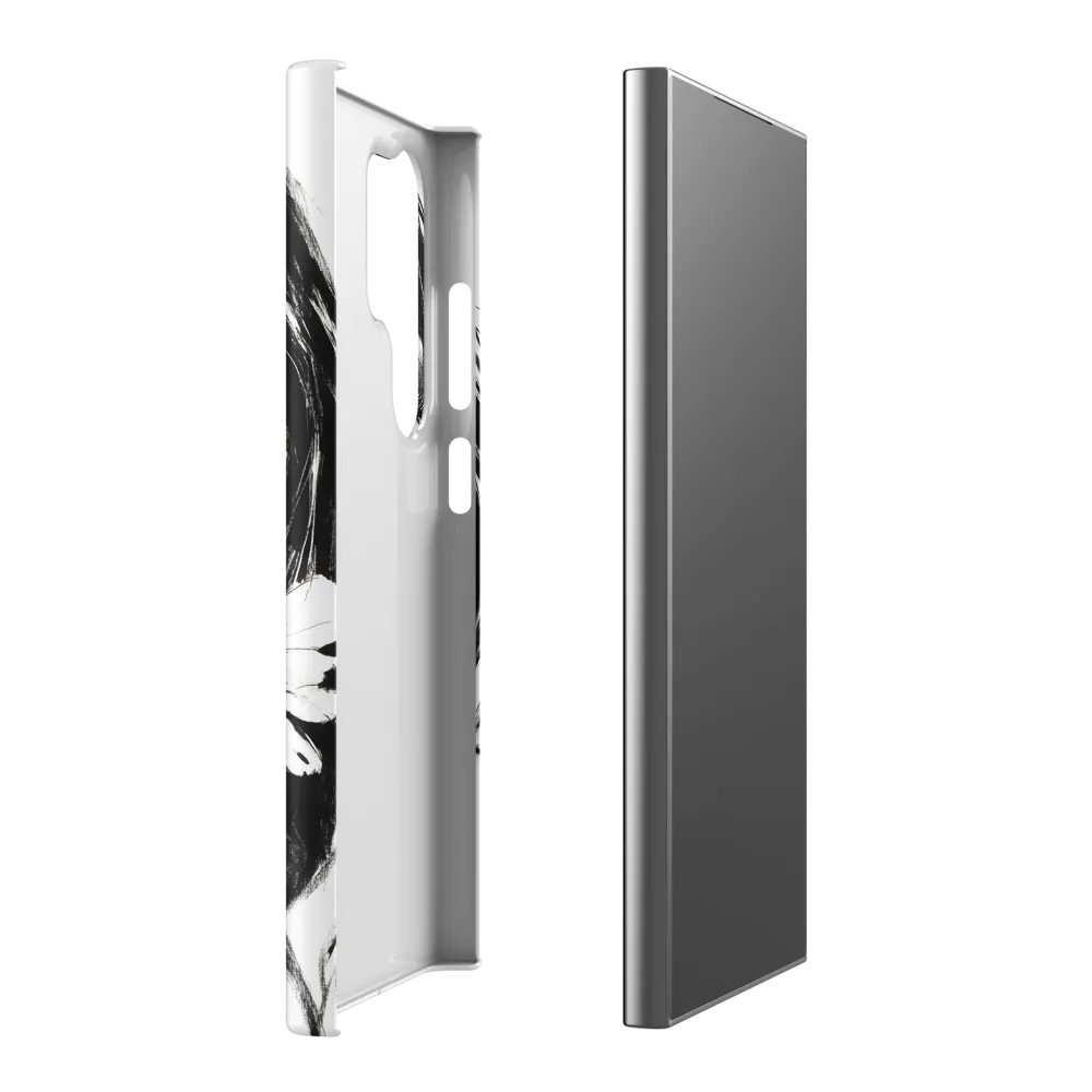 Serenity in Ink | Phone Case |  S24 Ultra | Snap Case | Matte
