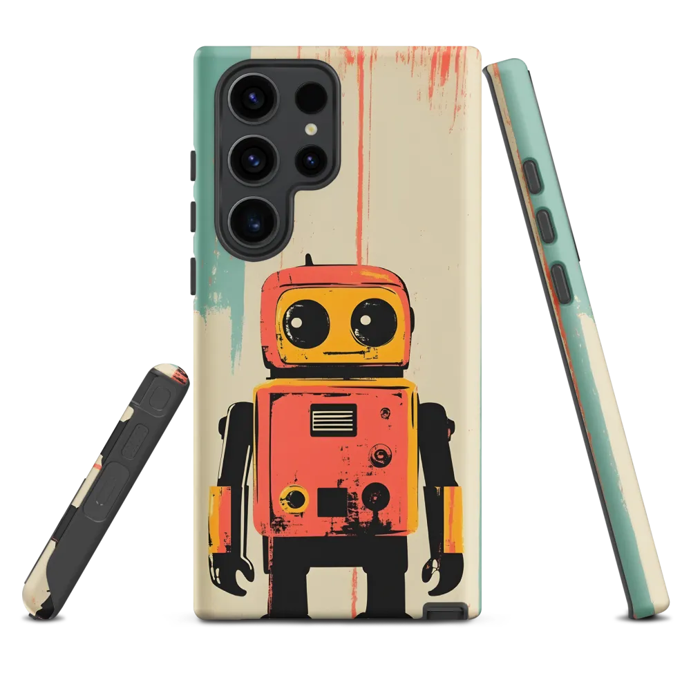Retro Robot Charm