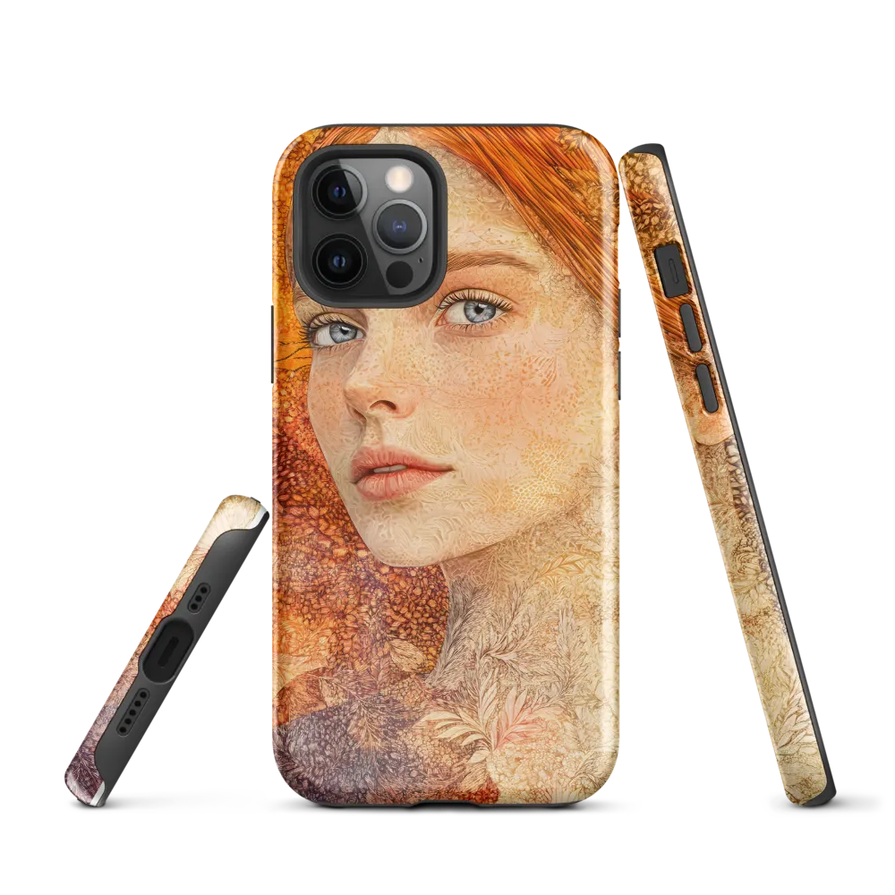 Embracing Autumn's Glow | Phone Case |  12 Pro | Tough Case | Glossy
