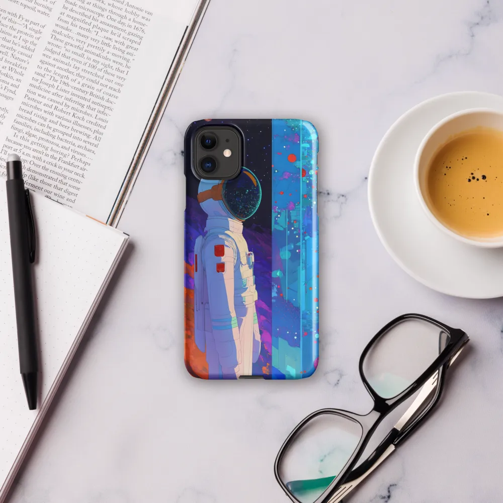 Cosmic Exploration: The Astronaut's Journey | Phone Case |  11 | Snap Case | Glossy