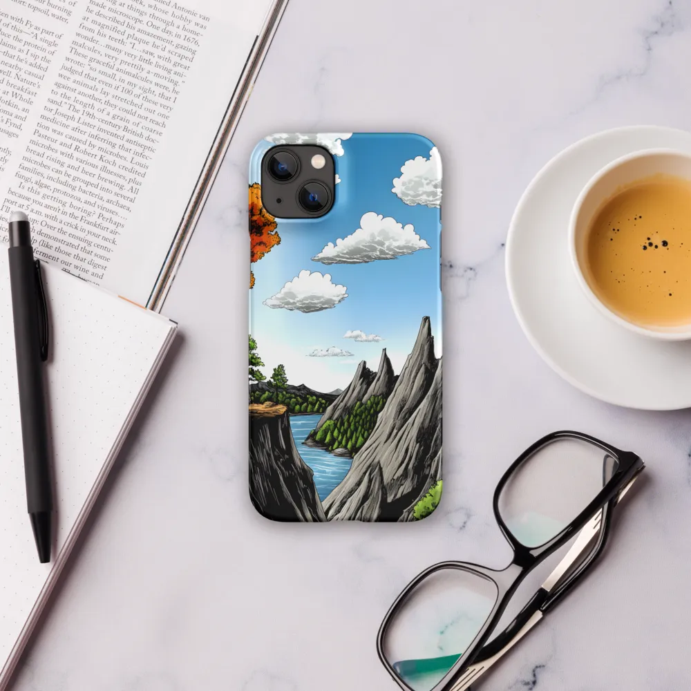 Majestic Serenity: A Journey Through Nature | Phone Case |  14 Plus | Snap Case | Matte