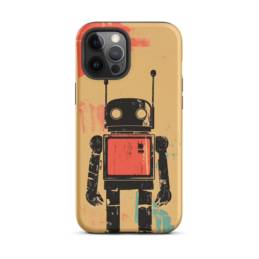 The Retro Robot | Phone Case |  12 Pro Max | Tough Case | Matte