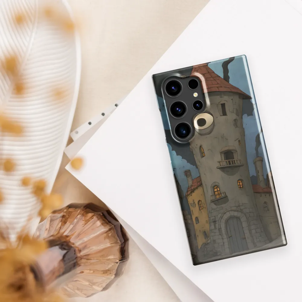 The Enigmatic Watchtower | Phone Case |  S24 Ultra | Snap Case | Glossy