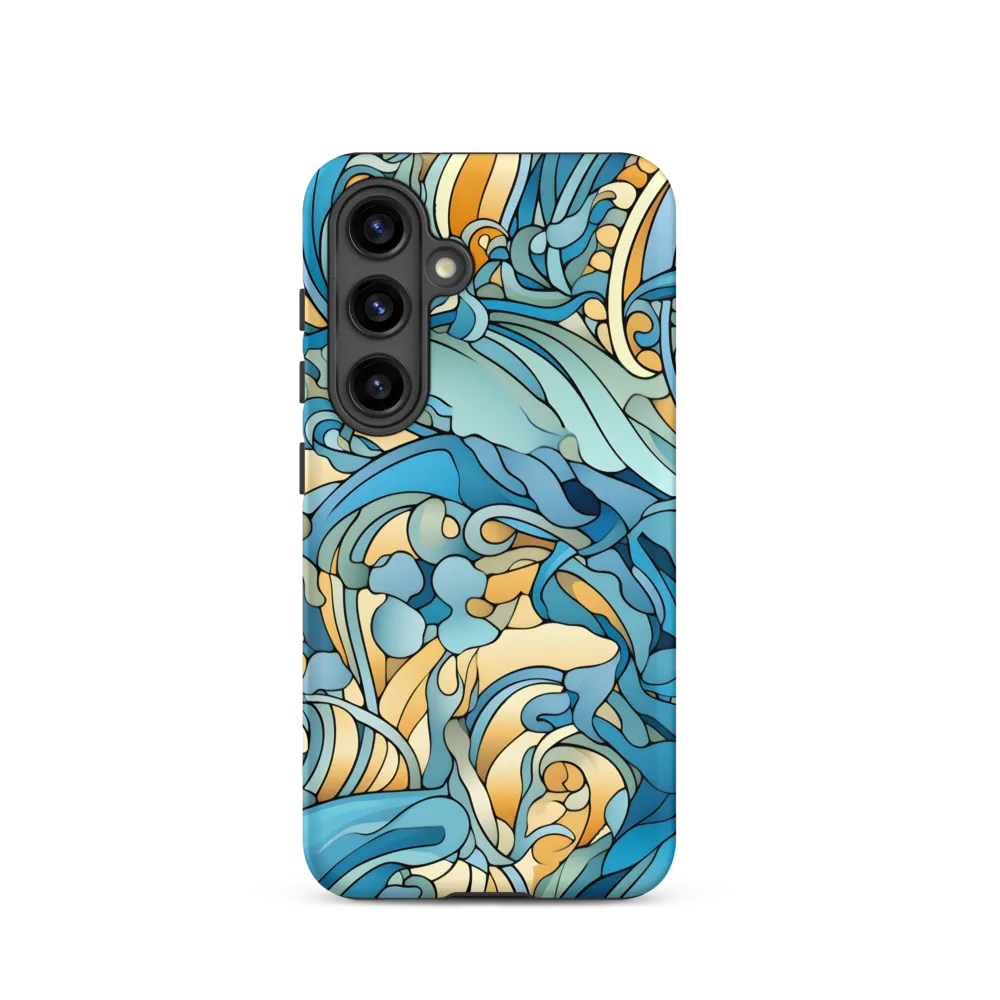 Dancing Waves of the Ocean | Phone Case |  S24 | Tough Case | Matte