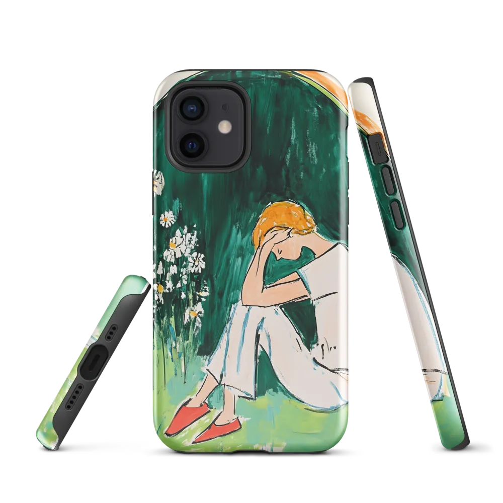 Silent Sorrow | Phone Case |  12 | Tough Case | Glossy