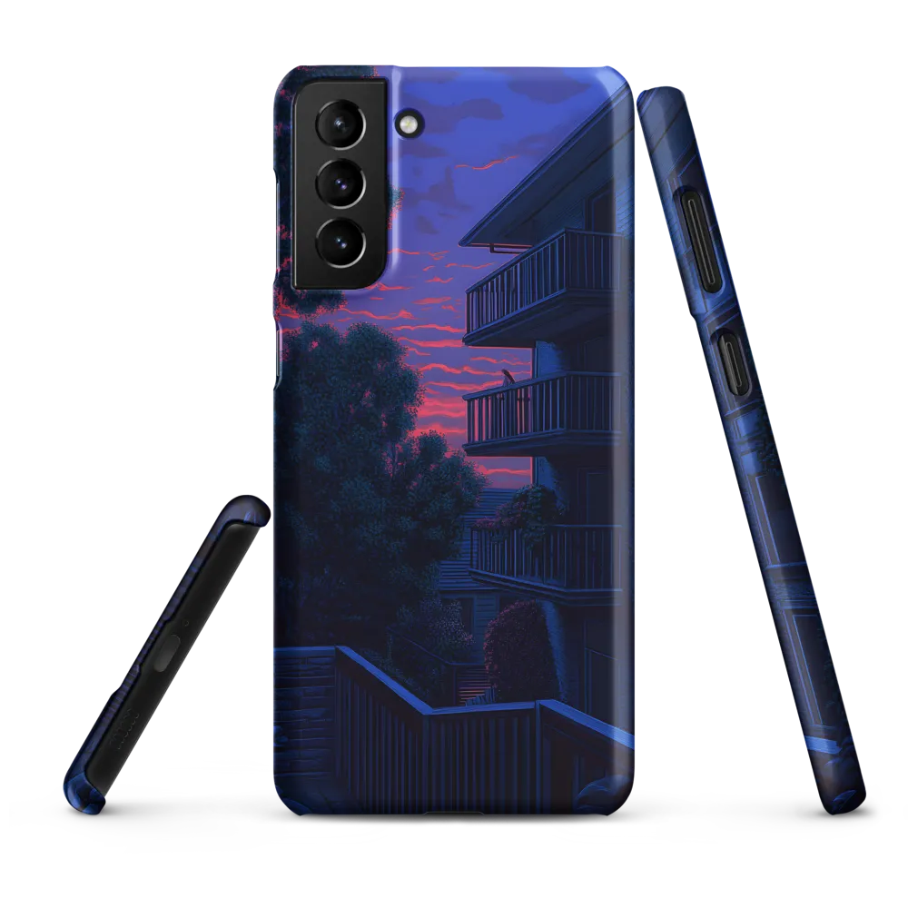 Urban Serenity at Dusk