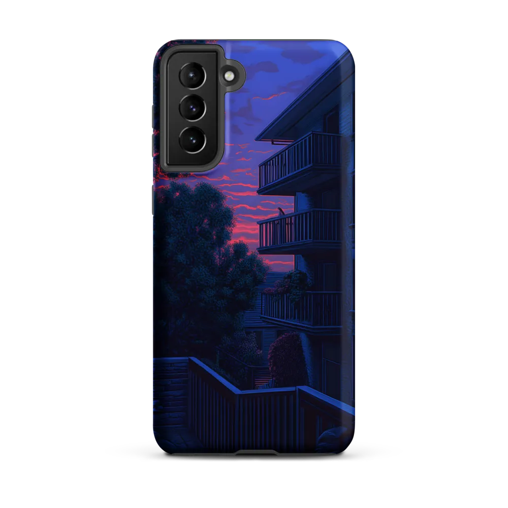 Urban Serenity at Dusk