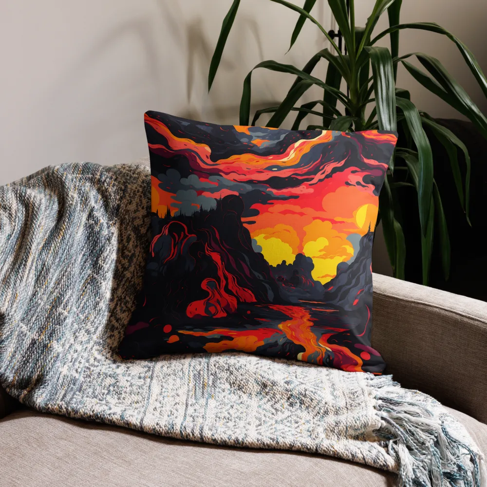 Eruption of Colors | Pillow | 22″×22″