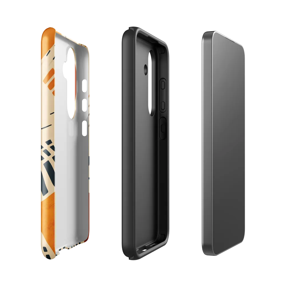 Urban Patterns in Harmony | Phone Case |  S24 | Tough Case | Glossy