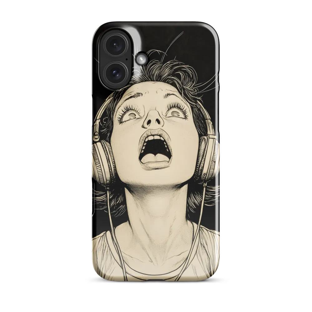 Sonic Exclamation | Phone Case |  16 Plus | Snap Case | Glossy