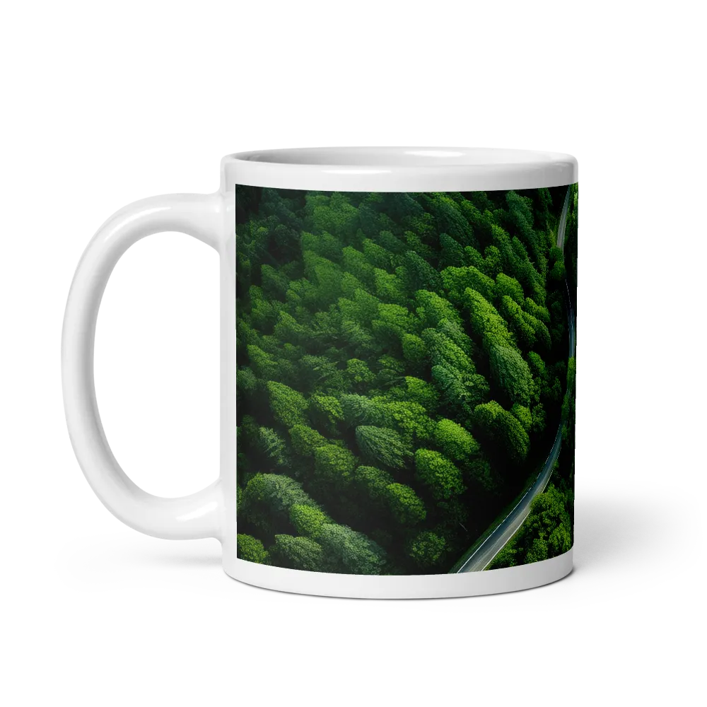 Serpentine Serenity | Mug with White inside | 11 oz