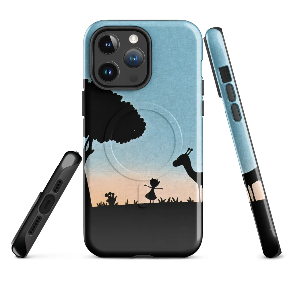 Curiosity in the Silhouette | Phone Case |  14 Pro Max | MagSafe® Tough Case | Glossy