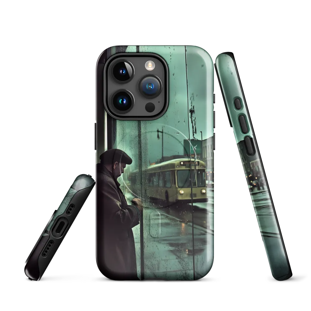 Reflective Moments in the Rain | Phone Case |  15 Pro | MagSafe® Tough Case | Glossy