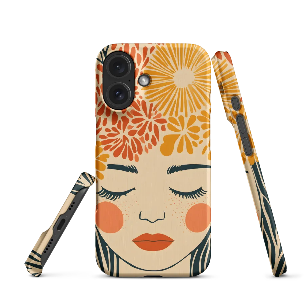 Serenity in Bloom | Phone Case |  16 | Snap Case | Matte