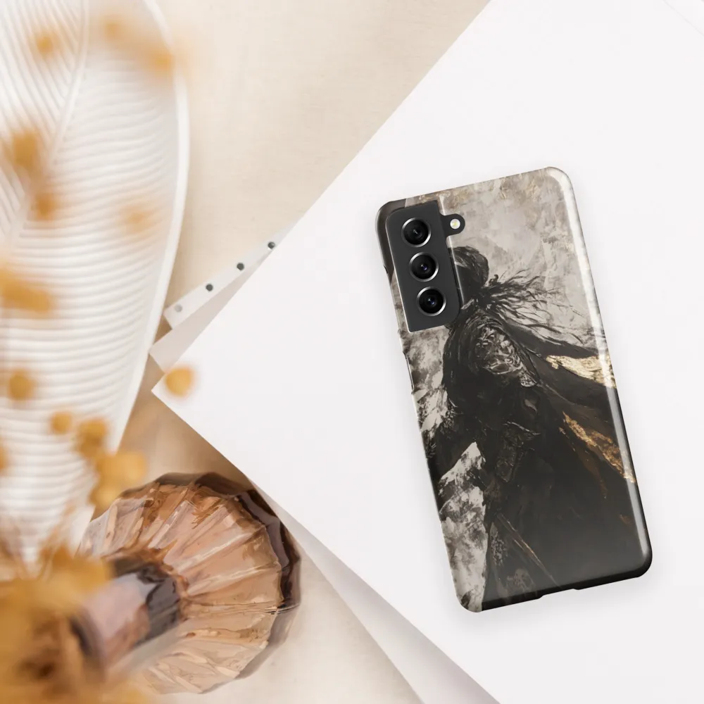The Silhouette of Valor | Phone Case |  S21 | Snap Case | Glossy