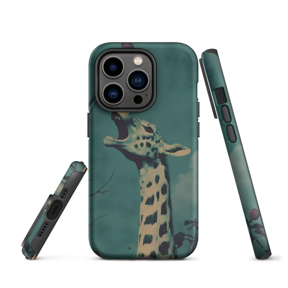 Whispers of the Tall: A Surreal Giraffe Encounter