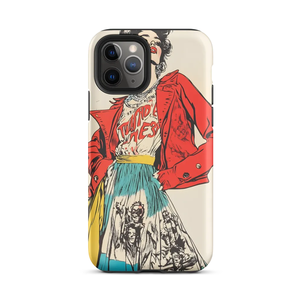 Vibrant Elegance: A Pop Art Fashion Statement