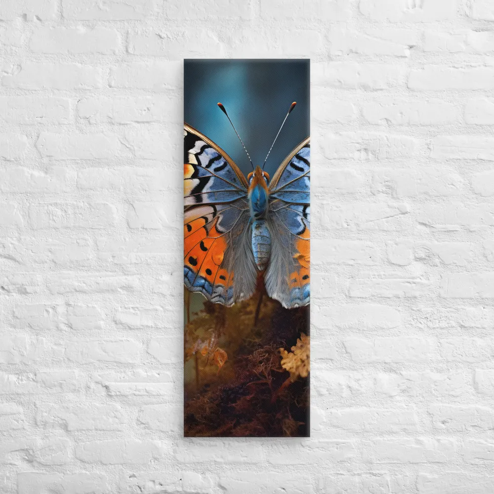 Harmony in Color: The Butterfly | Canvas | 12″×36″