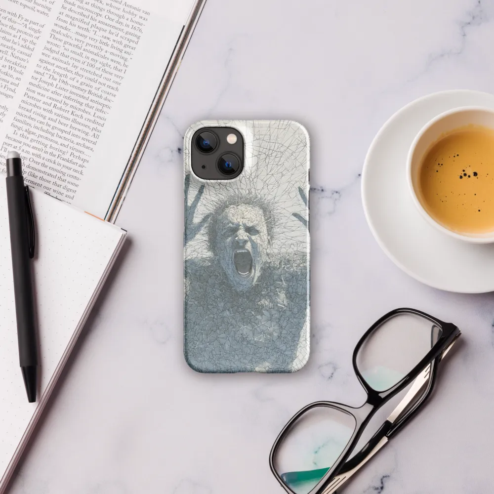 Breaking Free: An Expression of Anguish | Phone Case |  14 | Snap Case | Glossy