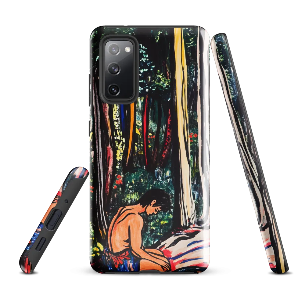 Contemplation in Nature | Phone Case |  S20 FE | Tough Case | Glossy
