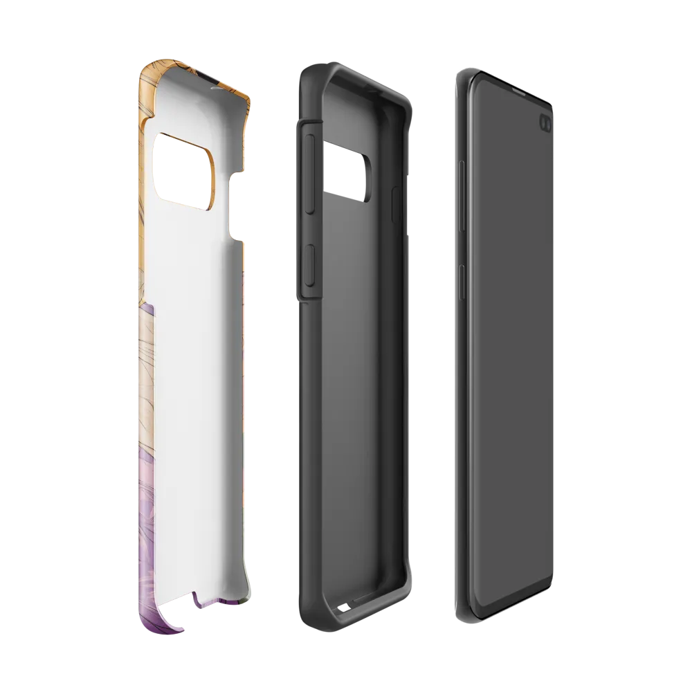Elegance Under the Umbrella | Phone Case |  S10 | Tough Case | Glossy