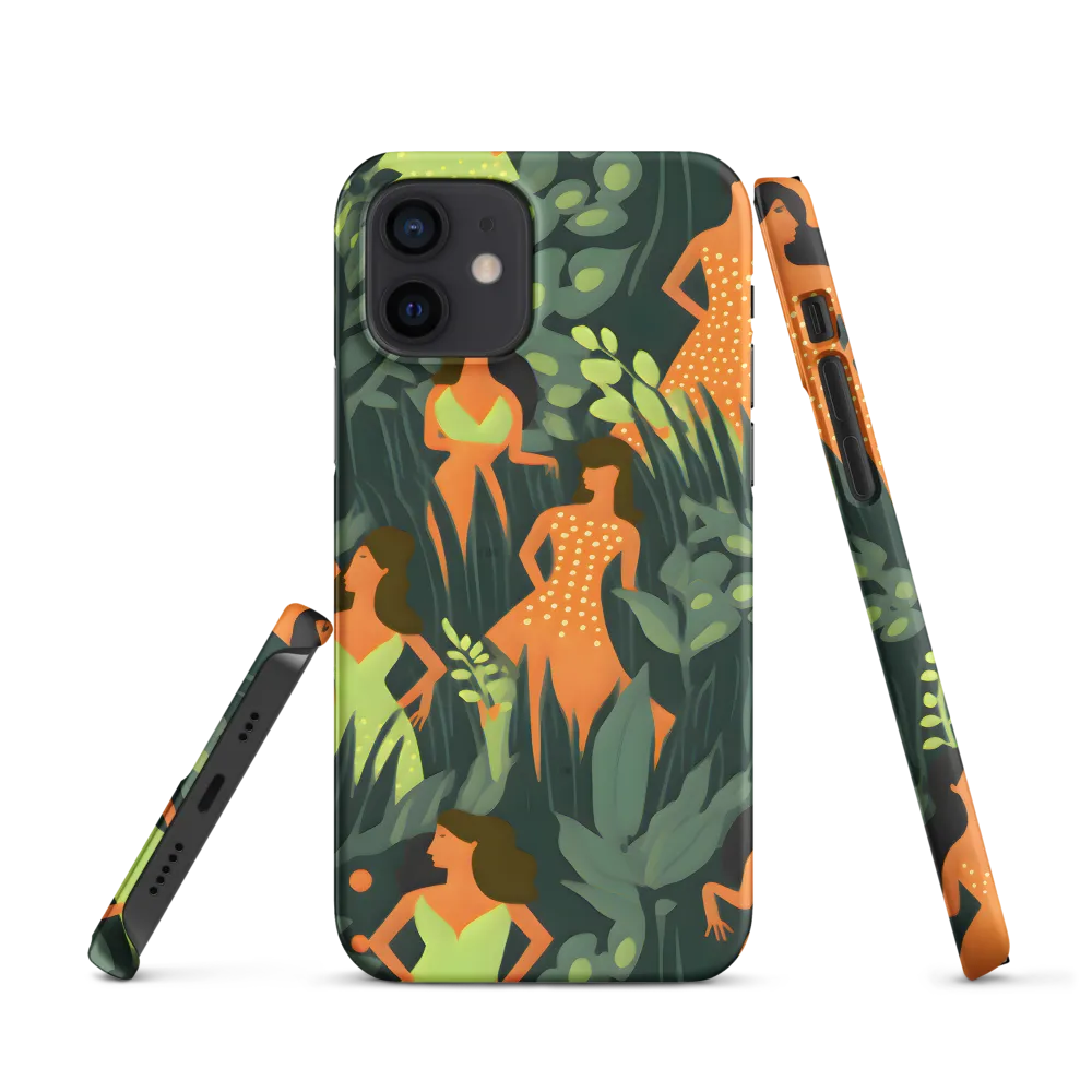 Playful Harmony in Patterns | Phone Case |  12 | Snap Case | Matte
