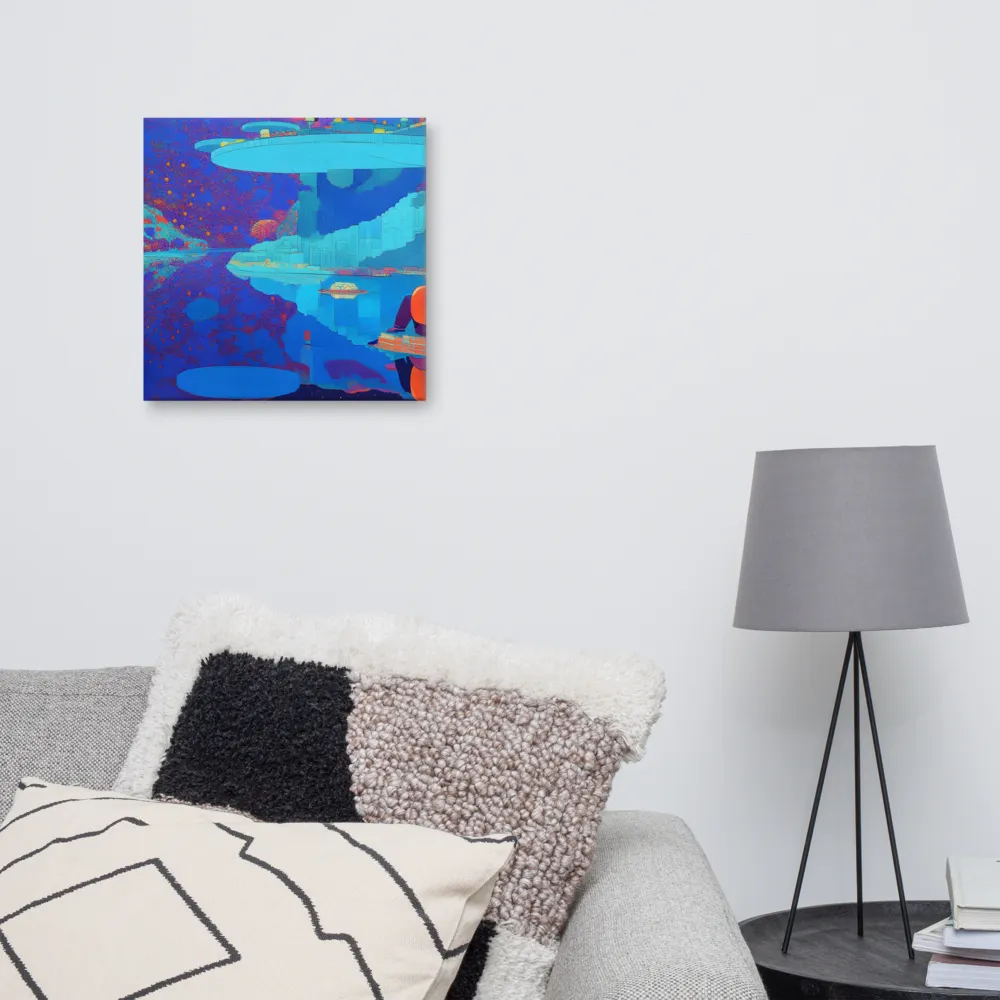 Reflections of Serenity | Canvas | 16″×16″