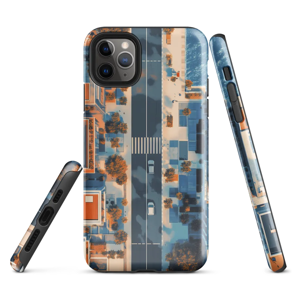 Urban Harmony: Aerial Reflections | Phone Case |  11 Pro Max | Tough Case | Glossy