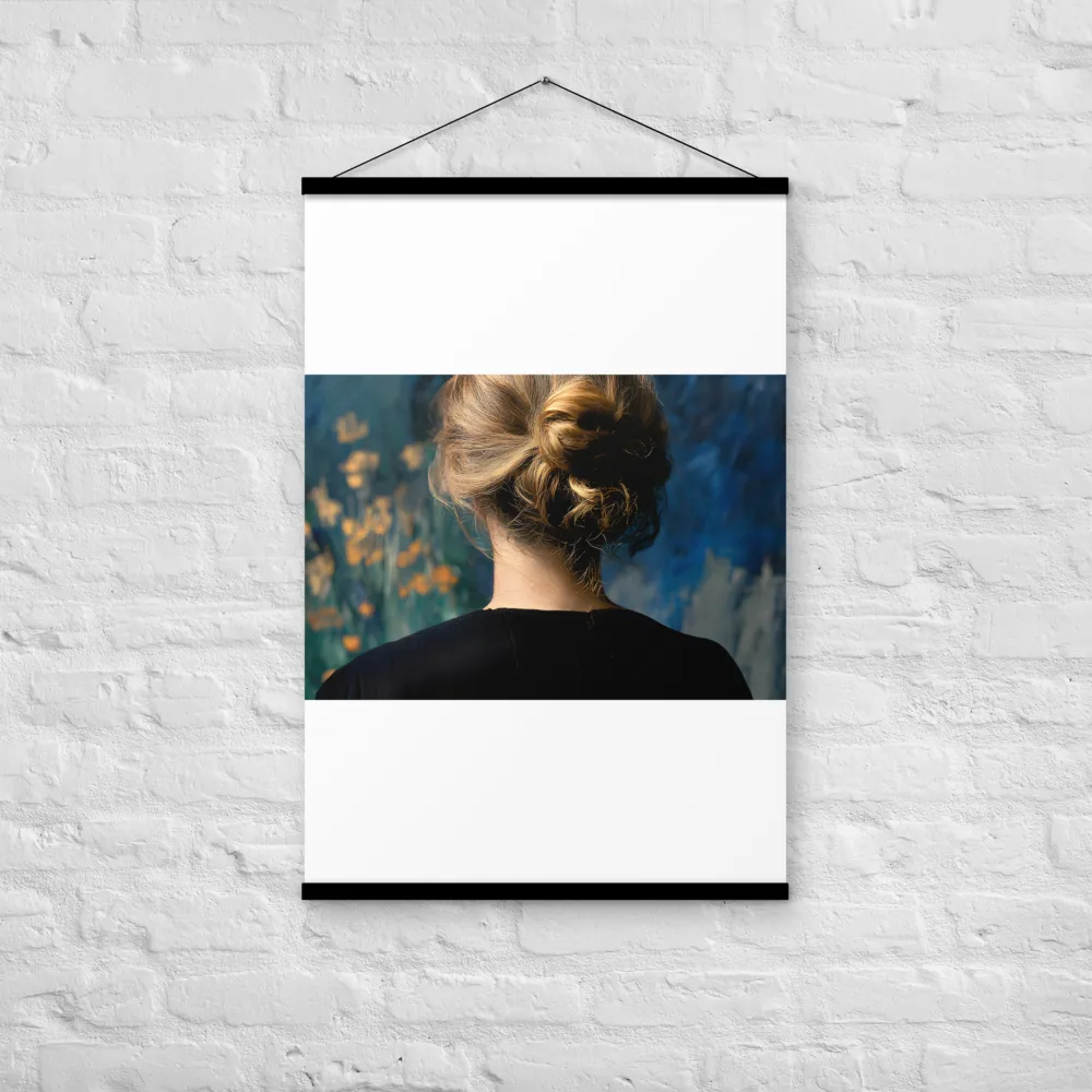 Whispers of Tranquility | Poster With Black Wood Hanger | 24″×36″