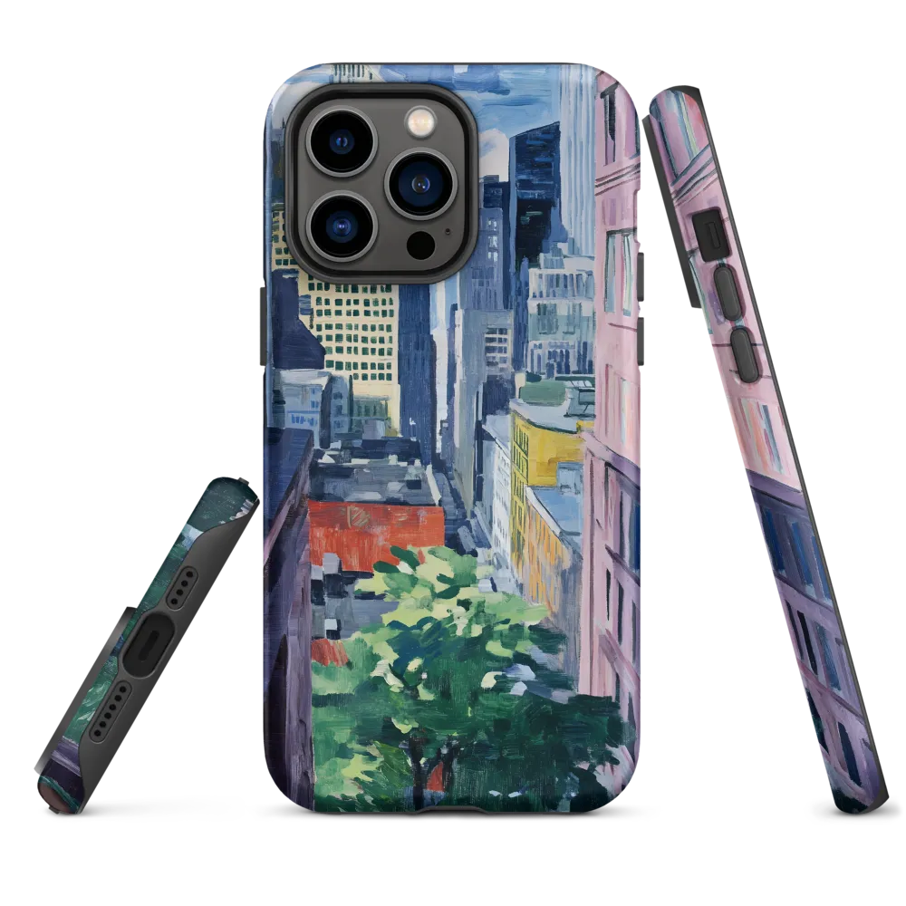 Urban Symphony: A Cityscape in Color