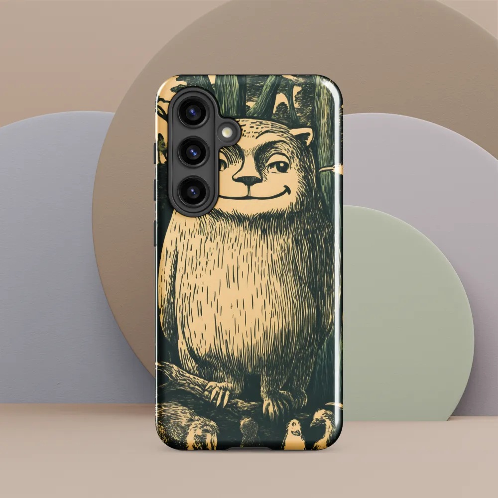 Forest Guardian: A Whimsical Encounter