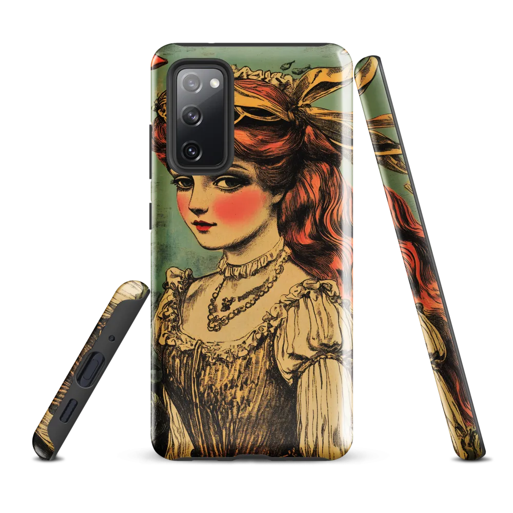 Elegance Beneath the Waves | Phone Case |  S20 FE | Tough Case | Glossy