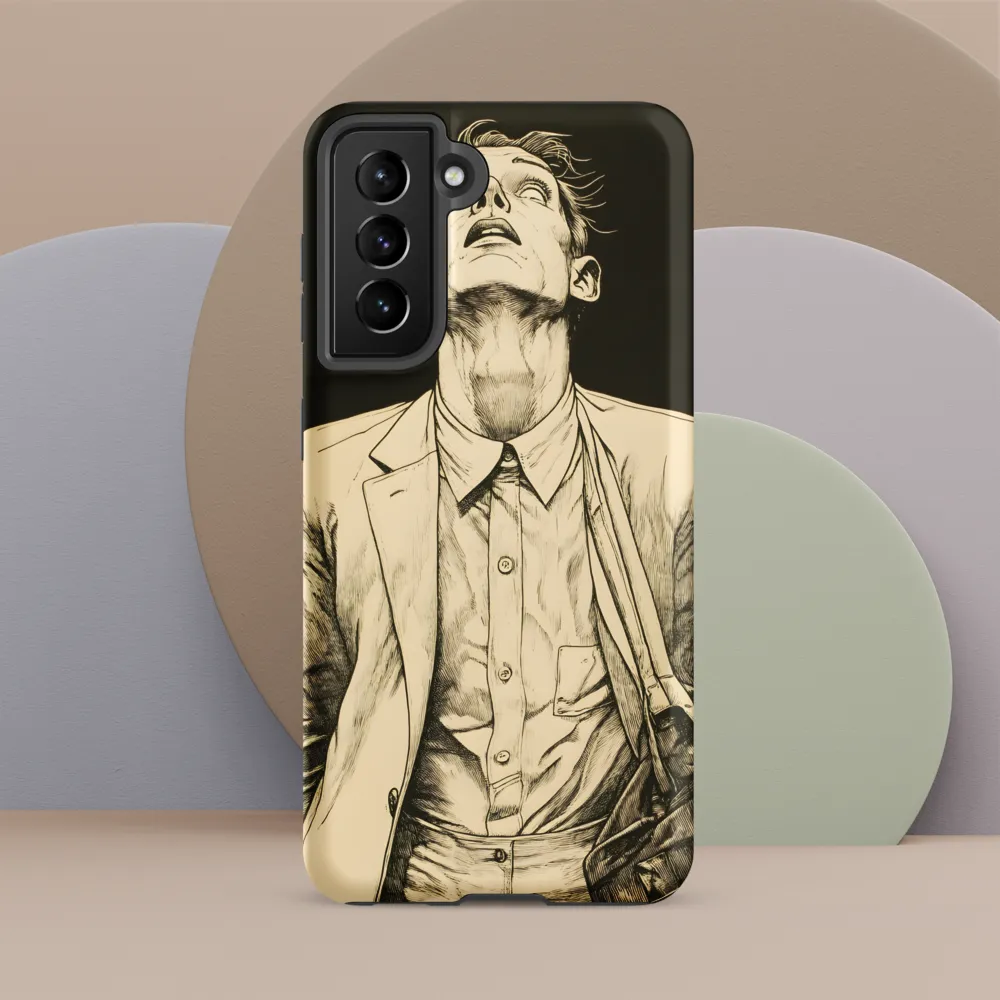 Desperate Gaze | Phone Case |  S21 FE | Tough Case | Matte