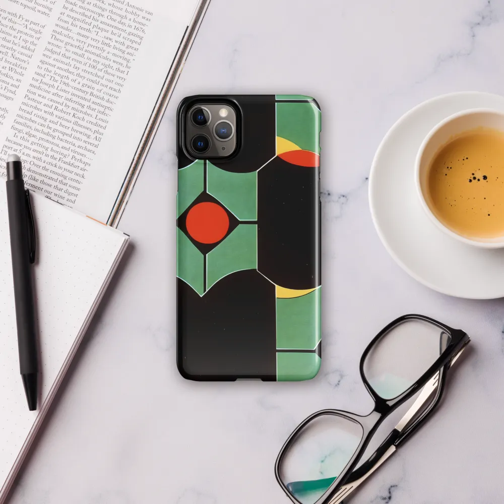 Dynamic Geometric Harmony | Phone Case |  11 Pro Max | Snap Case | Glossy