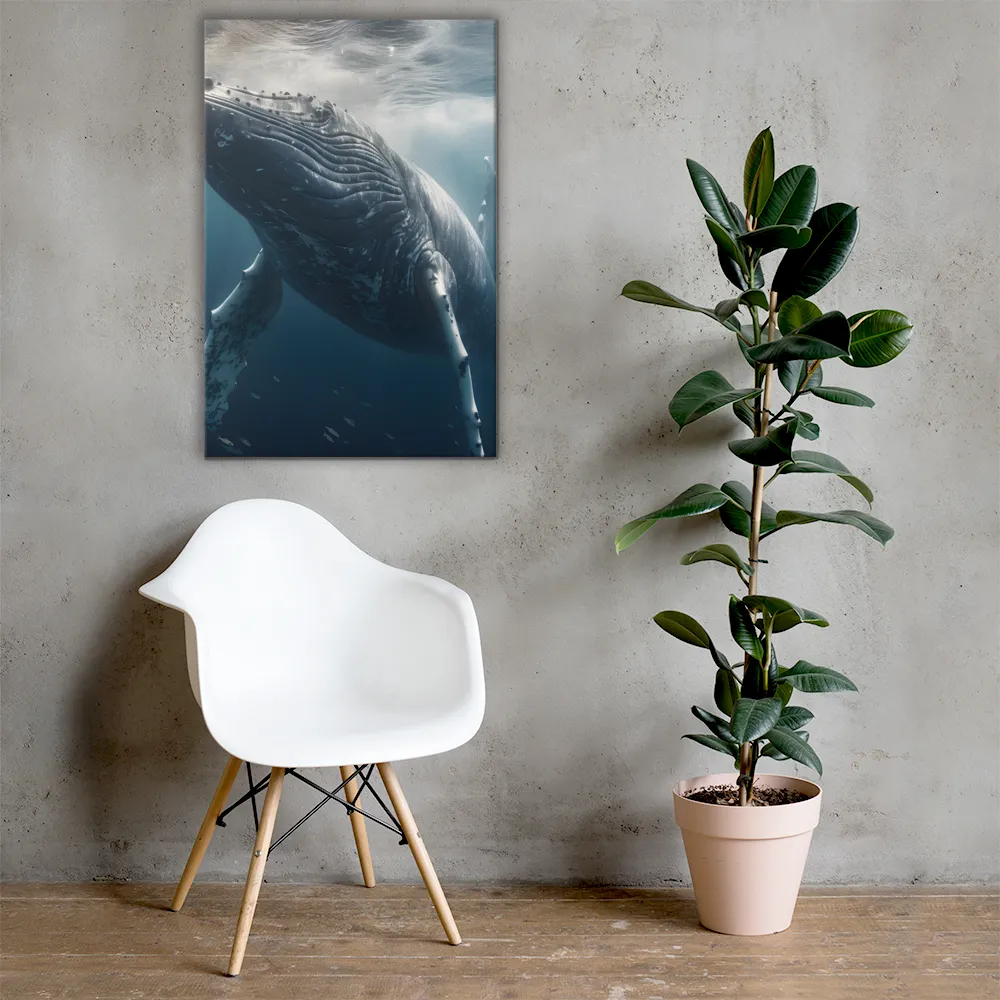 Graced by the Depths | Canvas | 24″×36″