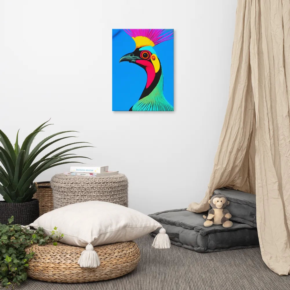 Whimsical Avian Portrait