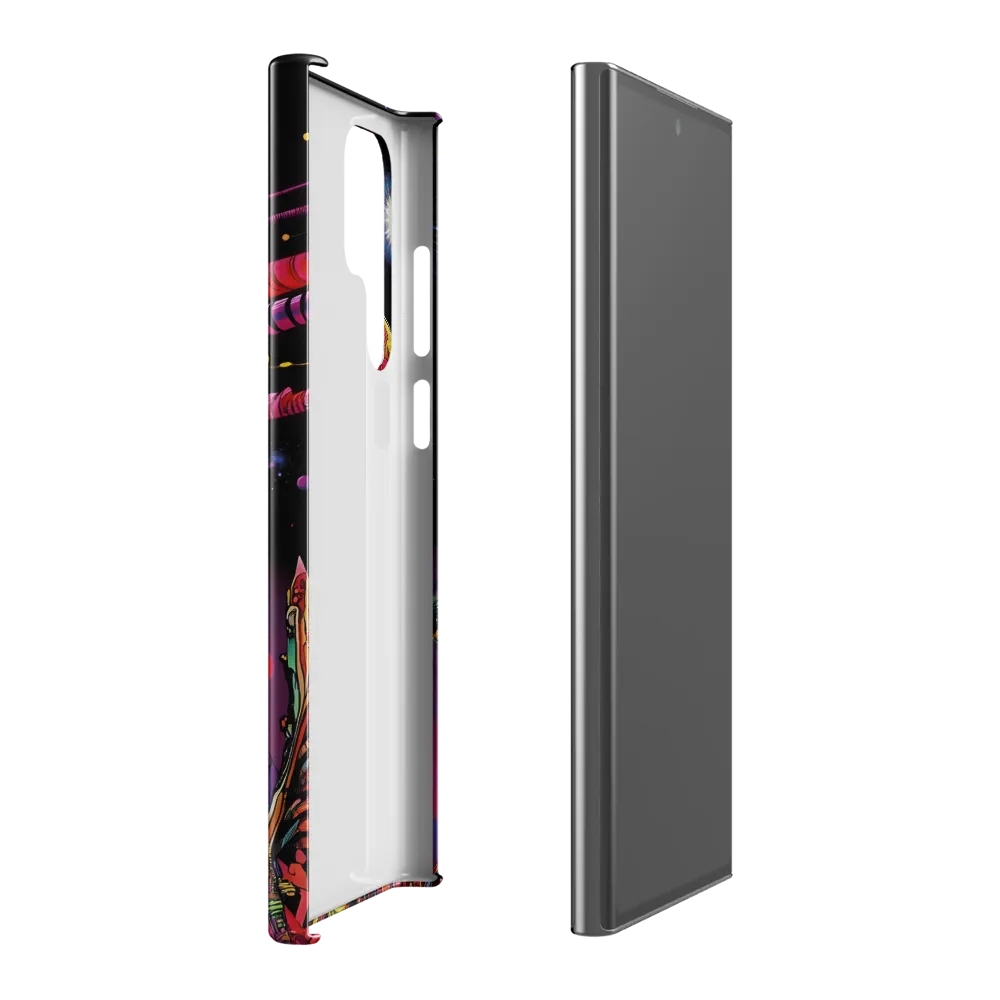 Cosmic Alien Odyssey | Phone Case |  S22 Ultra | Snap Case | Glossy