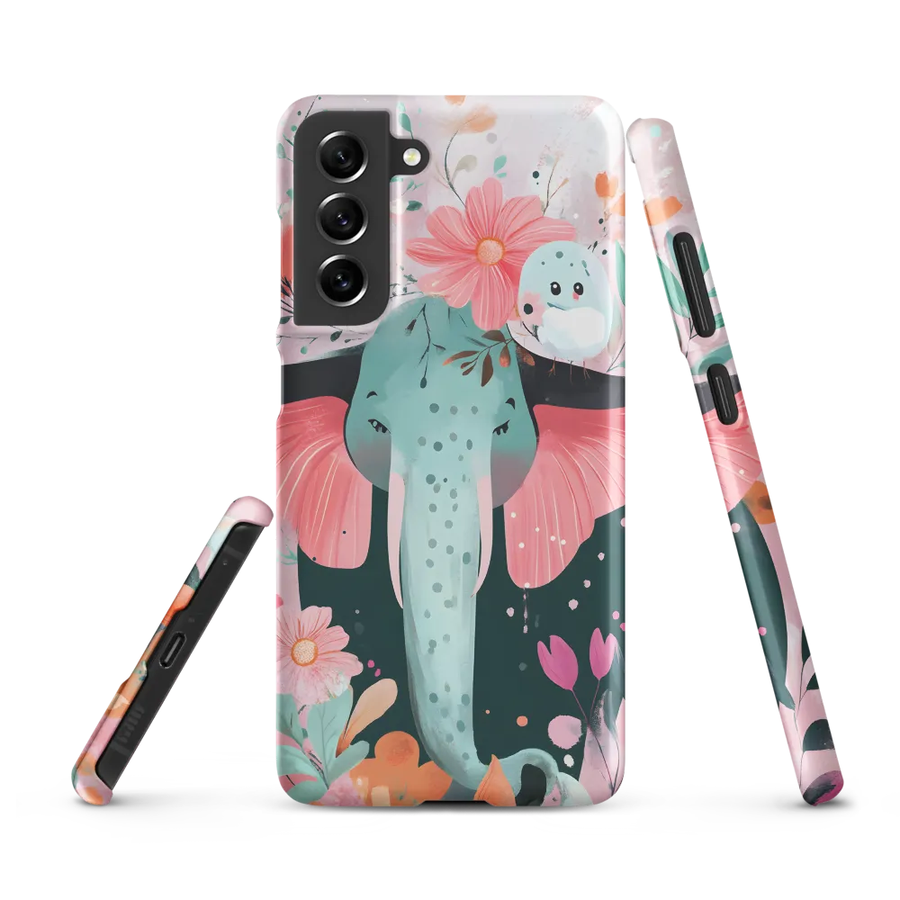 Whimsical Elephant in Bloom