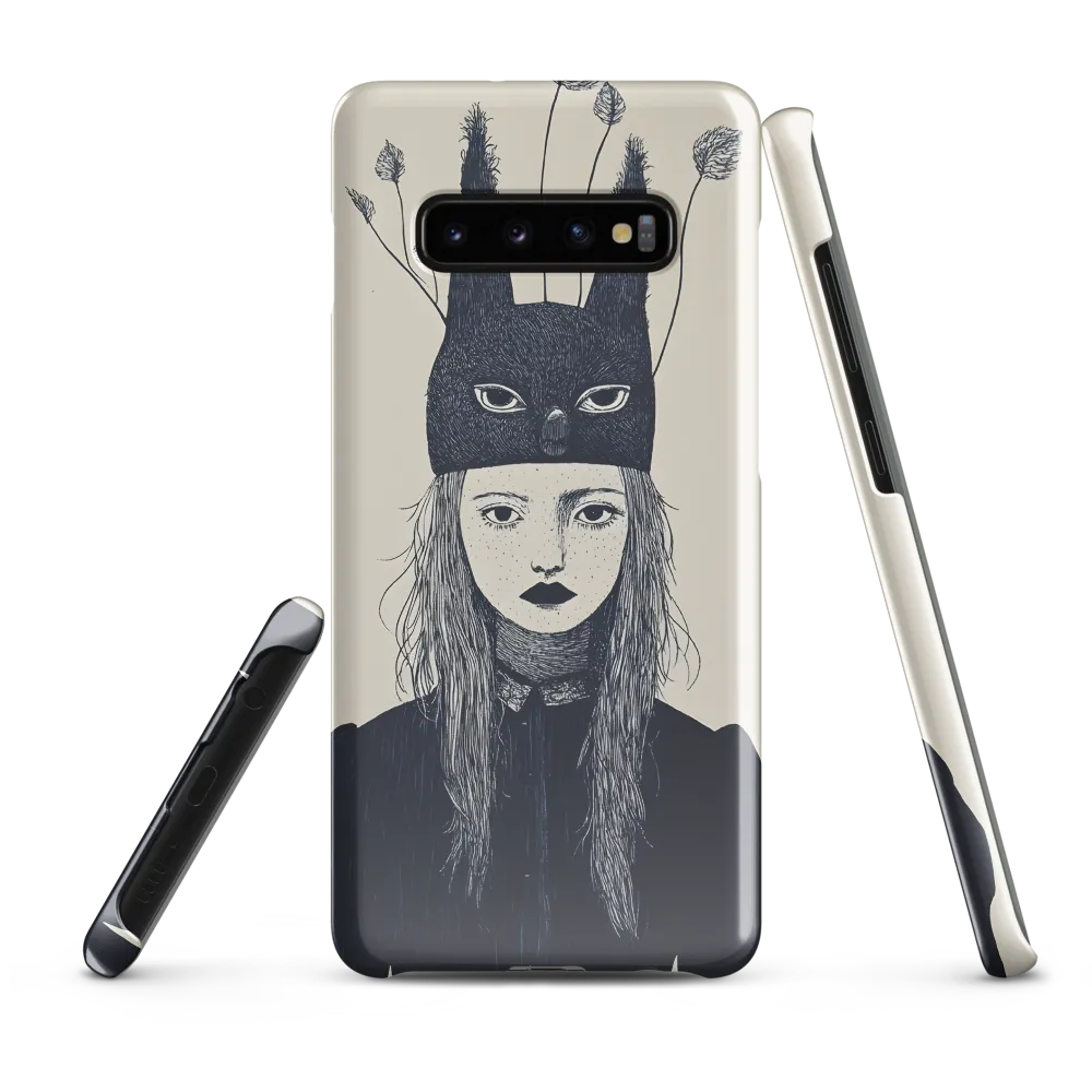 The Enigmatic Mask | Phone Case |  S10 Plus | Snap Case | Glossy